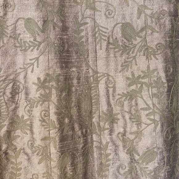 Khandoma Custom Silk Mid Length Jacket - Picture 7 of 9